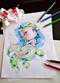 Mermaid Elly by Lighane