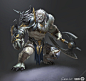 Ice Dragon Warrior, G-host Lee : Character Design done for OXAN STUDIO last year<br/>Art Director :  Yohann Schepacz