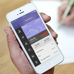 阿敢兮采集到APP模式－图表设计