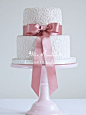 Alice Handmade 花朵蕾丝翻糖蛋糕 甜品桌装饰蛋糕 生日派对甜点-淘宝网