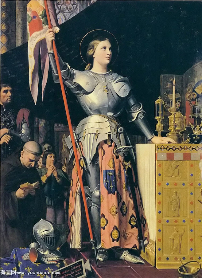 查尔斯七世加冕礼上的圣女贞德 - foa...