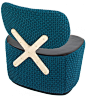 X-Chair Moroso Armchair