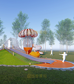 茉莉venom采集到Landscape ︱ 景观效果图设计