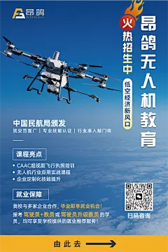 无人机海报