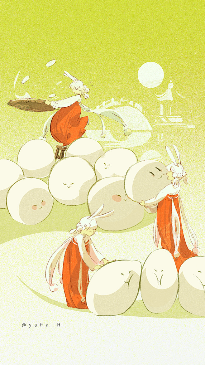 元宵_yaffa__插画师作品_涂鸦王国...