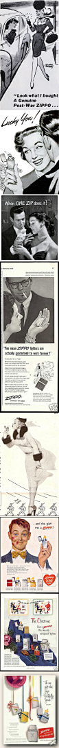 Zippo打火机老式广告