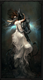 Diablo III Reaper Of Souls Fanart更多请关注：http://t.cn/8FvnS0C