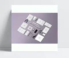 简约高端VI设计模版样机免费psd免费下载|笔记本,名片,平板电脑,信封,信纸,样机,照相机,素材,VIS系统PSD,psd图库