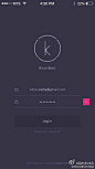 你所见过哪些 App 的登录界面简单而又不失美感？ - 设计 - 知乎