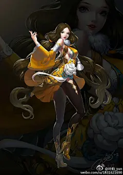 最近快两个多月的练习-叶昀_yun_插画 CG 概念设计 哥特 爱丽丝 中国风 蒸汽朋克_涂鸦王国插画