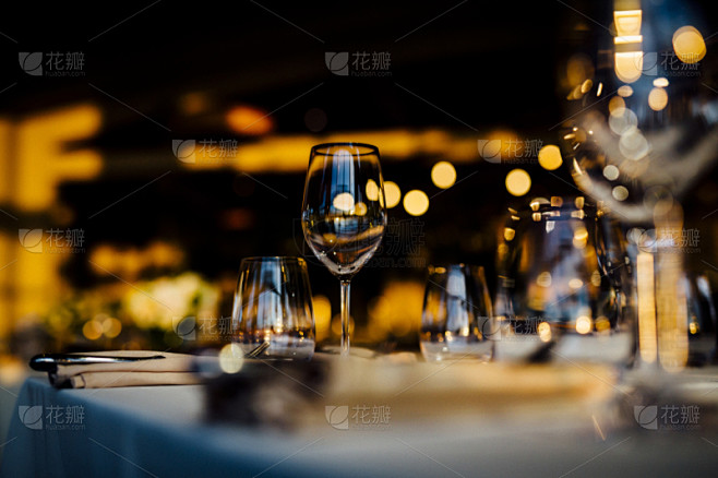 事件,华贵,玻璃杯,婚礼,餐位,宴会,自...