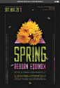 Spring Festival Flyer Bundle : SPRING FESTIVAL FLYER BUNDLE:- 3 Photoshop psd files, 1 help file.- A4 size (21x29.7 cm) or (8.3x11.7 inch) with bleed (21.6x30.3 cm) or (8.5x11.9 inch).- Print Ready (CMYK, 300 DPI, bleed).- Layers are labeled, color coded 