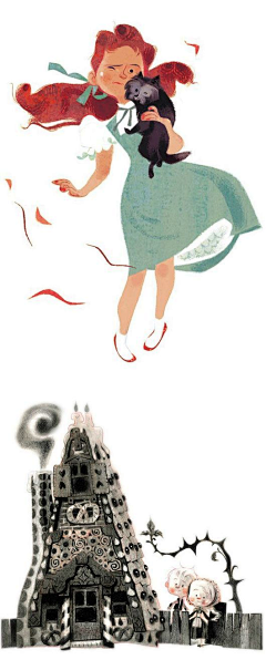 喃喵采集到插画师-annette marnat