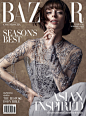 Coco Rocha 泰国版《Harper’s Bazaar》封面，同时透露怀孕好消