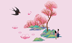 花满楼月采集到手绘/插画
