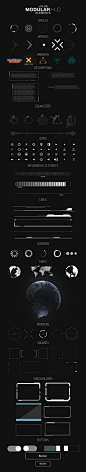 Evolution HUD Infographic : <br/>Features<br/>12 categories<br/>300 HUD elements<br/>Video Tutorial included<br/>After Effects CS4 and above<br/>30 Complex HUD<br/>270 Modular HUD<br/>Music<br/>RobertS