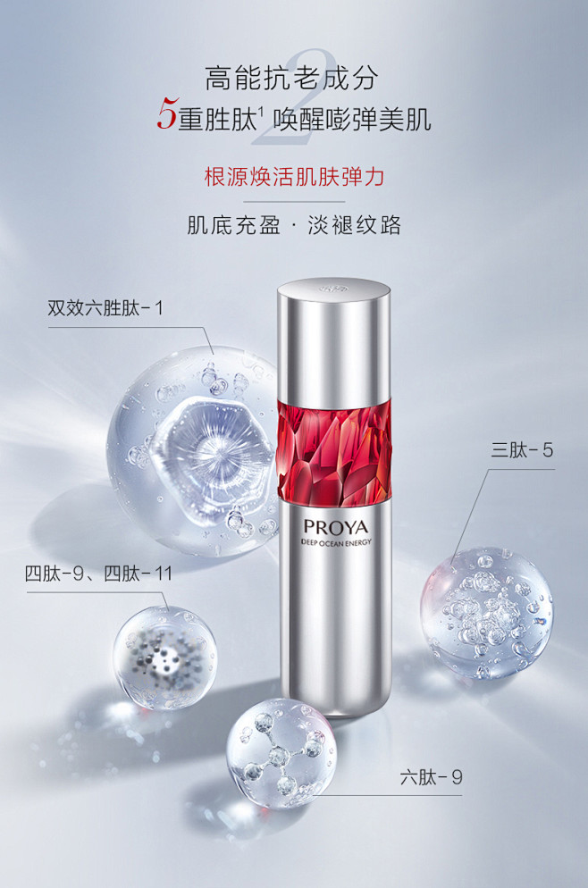 珀莱雅红宝石活肤水补水保湿紧致爽肤水化妆...