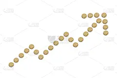 澳元,储蓄,水平画幅,无人,澳大利亚文明,箭头符号,白色,金色,股市和交易所,概念和主题