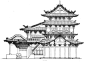 中国古典建筑线图