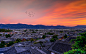 大研古镇 夕霞渐没