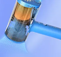素士发膜吹风机家用负离子护发大功率胶原蛋白电吹风筒静音极光筒-tmall.com天猫