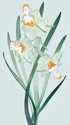 植物拟人！这位插画师把每朵花画成一个花仙子 : 植物拟人！这位插画师把每朵花画成一个花仙子,花仙子,插画,插画师,水彩,画风,花艺