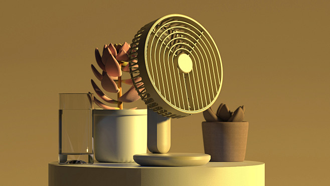 Desktop Fan，