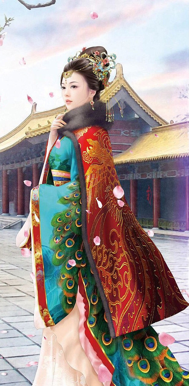 古风手绘美人言情柳青眉绘