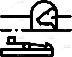 捕鼠器,计算机图标,轮廓,汽车,面具,直的,品牌名称,保护,喷,剪影