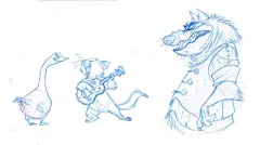 {线稿系列}角色线稿设计，动态（魔幻）