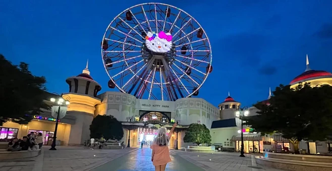 去杭州HelloKitty乐园做一天公主...