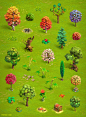 FAMILY AGE [LANDSCAPE] : Grass, plants, stones, and more of what created the game world