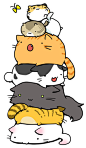 卡通猫png免抠素材_新图网 https://ixintu.com 卡通 可爱 手绘 猫