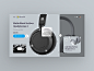 Surface 2 Headphone Landing by Nicholas Ergemla for Awsmd on Dribbble