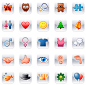 可爱web2.0图标
emoji