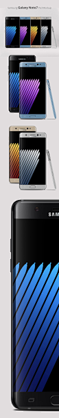 Samsung Galaxy Note7 Psd Mockup #素材#