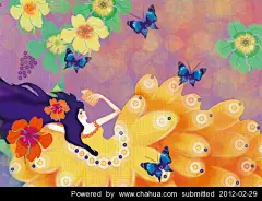 小猴子诺诺的插画画廊展厅