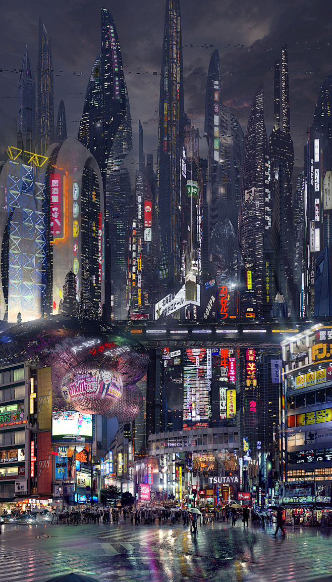 赛博朋克场景_223