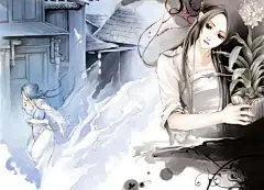 唯美古风人物插画分享 二期 - 插画图片_插画师_插画壁纸_场景插画_yidodo.net - 意兜兜