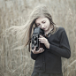 1X - Girl with a camera by Przemyslaw Chola