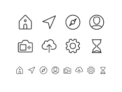 Maxxxiao®采集到line icon/线型图标