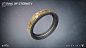 Destiny: Ring of Eternity, Joseph Biwald : Got the opportunity to create a Vex-inspired wedding band in Destiny. I ended up modeling the band in Maya, rendering it in KeyShot and adding subtle textures in Photoshop. Congratulations to Adriel Wallick and R
