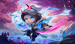 樱花鬼采集到Q立绘