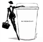 【澳大利亚时装插画家Megan Hess笔下的咖啡女郎】—— 完全被 Givenchy 的酷女郎吸引了，这么穿好显腿长啊！
