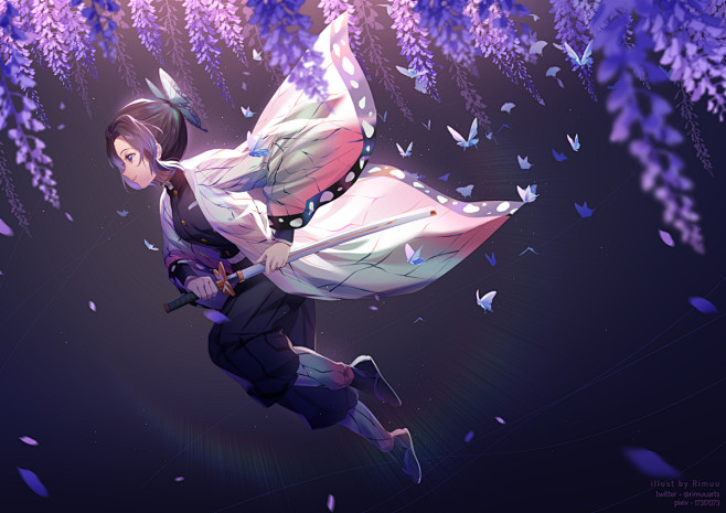 #鬼滅の刃 しのぶ  - rimuu的插...