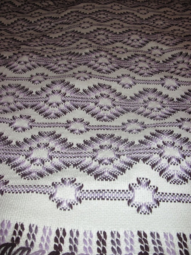 Swedish weave blanke...