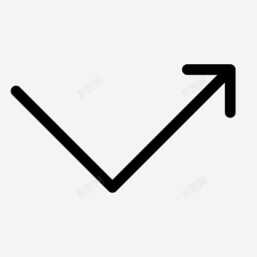 反弹箭头反射图标 UI图标 设计图片 免费下载 页面网页 平面电商 创意素材