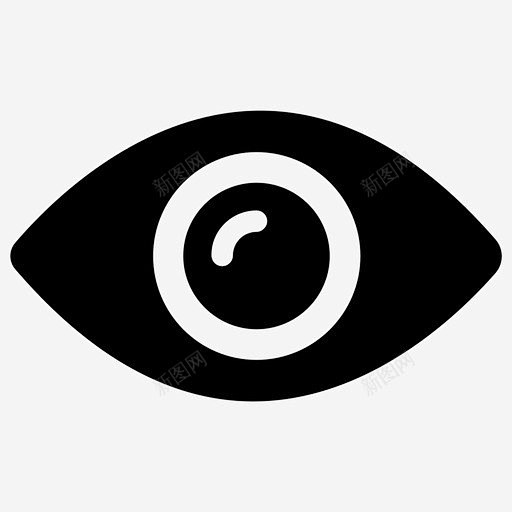 眼睛缩放手表图标 隐私 icon 标识 标志 UI图标 设计图片 免费下载 页面网页 平面电商 创意素材