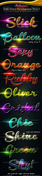 Add-ons - Delicious Bubbly Photoshop Styles 2 | GraphicRiver
