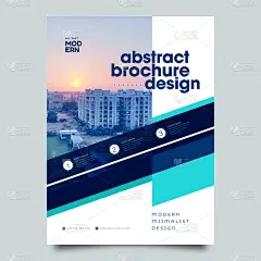 小册子，传单，传单，封面模板